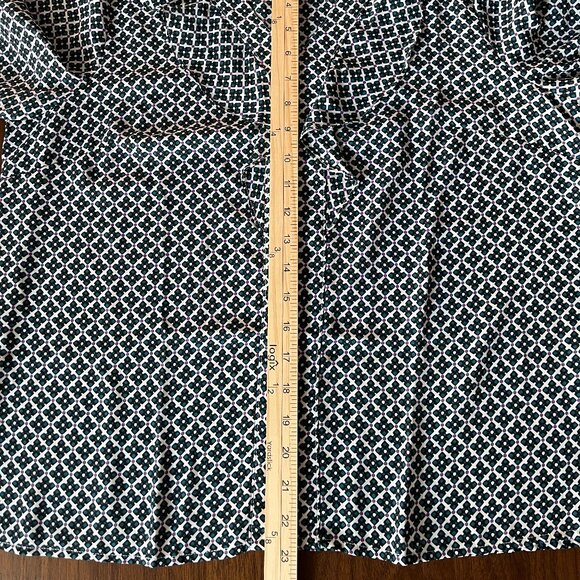 EUC Liz Claiborne Blouse Elbow Length PL Petite Large - Picture 5 of 13